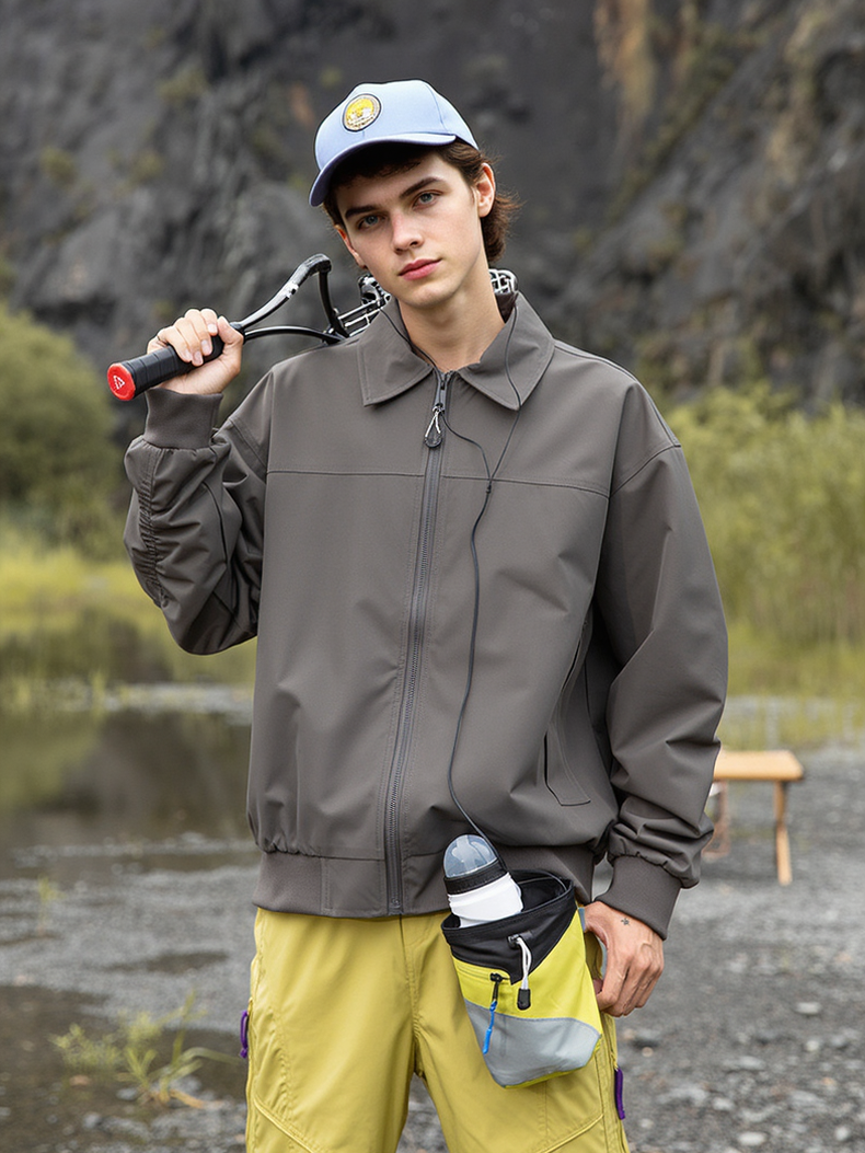 Outdoor Loose Lapel Loose All-match Leisure Jackets