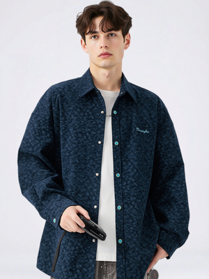 Printed Embroidery Corduroy Wear-resistant Shirts