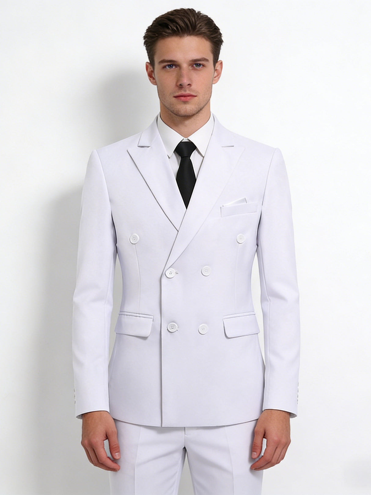 Business Slim-fit Suit Set 2-piece Sets