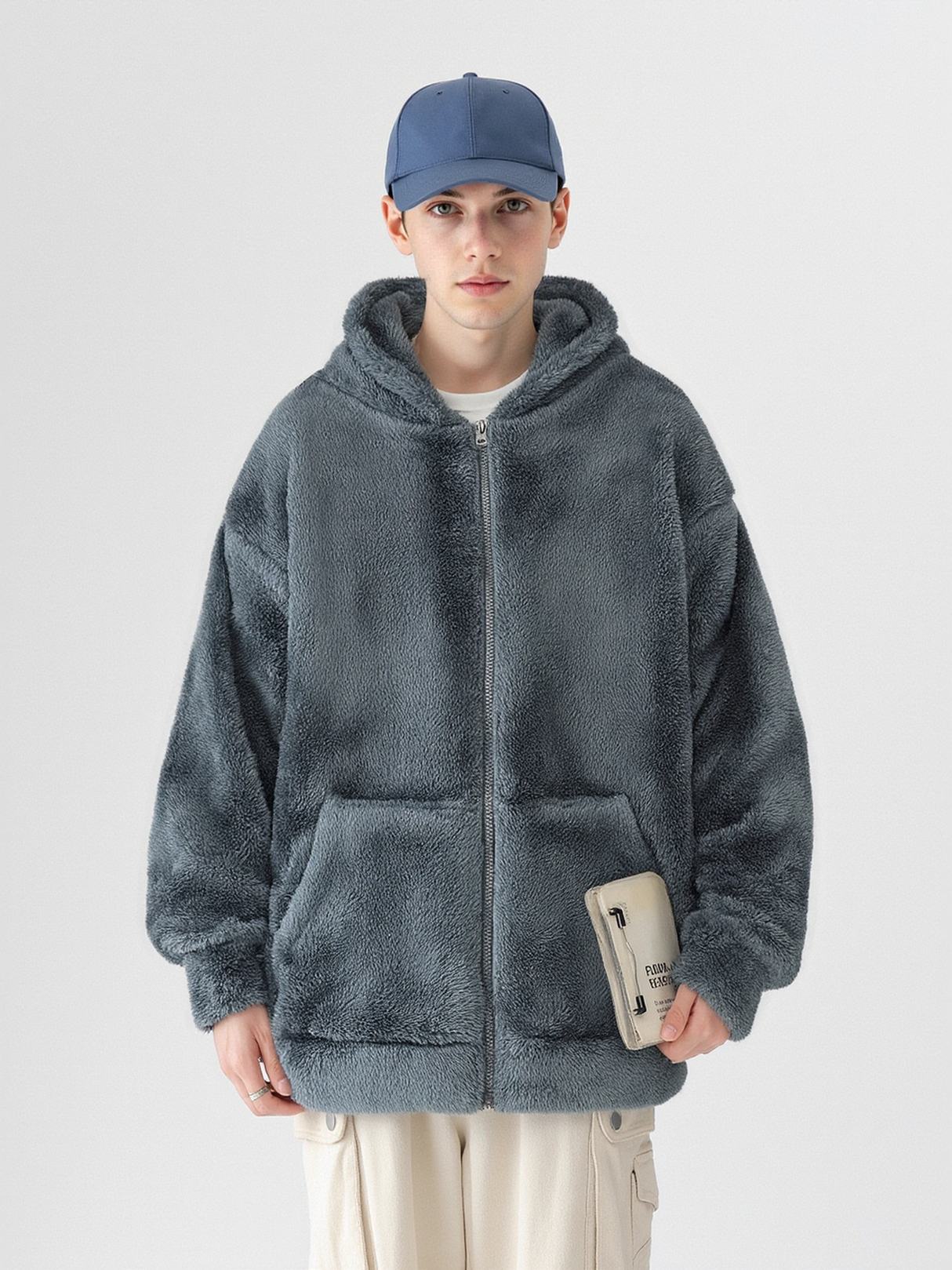 Arctic Velvet Leisure Sports Outdoor Hooded Thickening Coat