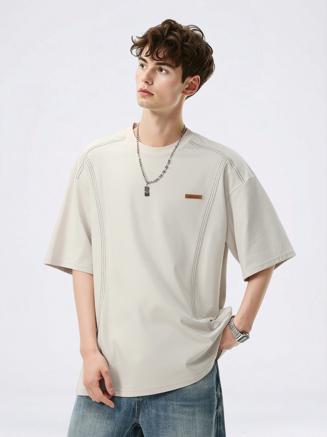 Color-blocked Segmentation T-shirts