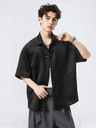 New Chinese Style Breathable Plum Bossom Loose-fit Shirts