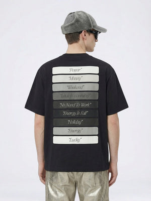 Printed Short Sleeves T-shirts