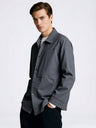 Business 4-Way Stretch Wrinkle-Free Notch-Lapel Lightweight Jacket