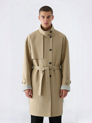 Longline Two-way Loose-fit Trench Coats