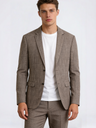 Business Leisure Dark Pattern Blazers