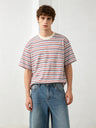 CityBoy Red And Blue Stripes VIBE T-shirts