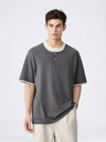 Layered-look Breathable Loose-fit T-shirts