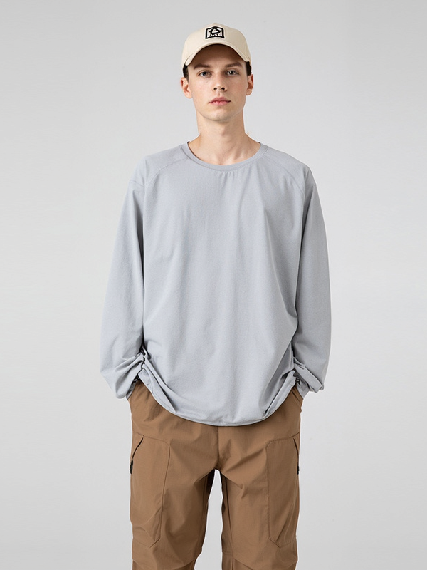 Outdoor Sports Fitness Loose Quick-drying Running Long-sleeved T-shirt