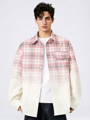 Gradient Plaid Shirts