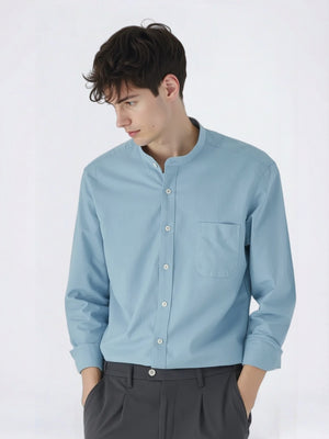 Leisure Stand Collar Shirts