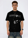 Quick-drying Rock Studs Printed T-shirt