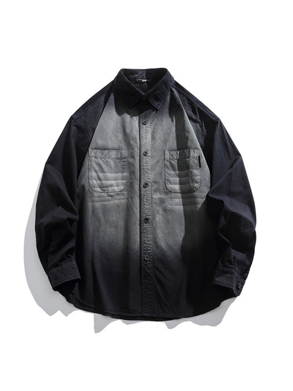 Vintage Washed Loose-Fit Shirt