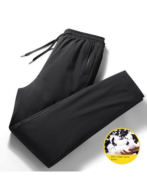 Pantalon en duvet thermique ajusté