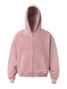 Neutral wear Zipper decoration Solid Color Sweatshirts&Hoodies