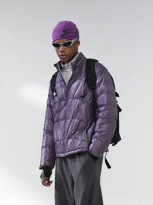 Dandelion Lightweight Stand Collar 90 Velvet Storage Down Jacket