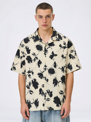 Vintage Floral Lightweight Loose-fit Shirts