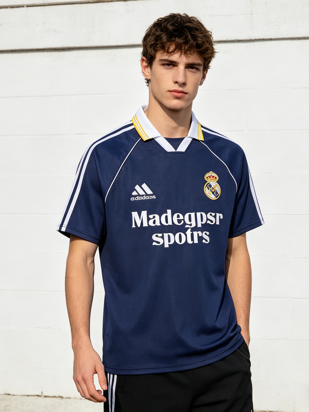 Campus Badge Embroidery Breathable Polo Shirts