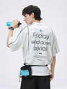 Color-blocked Printed Breathable Sports T-shirts