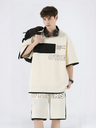 Lightweight Color-blocked 2-piece Sets Set