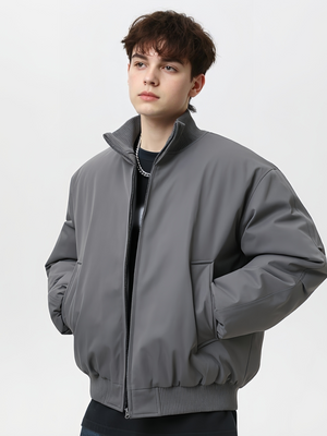 Three-proof Stand-up Collar Retro Workwear Flight Cotton Jacket