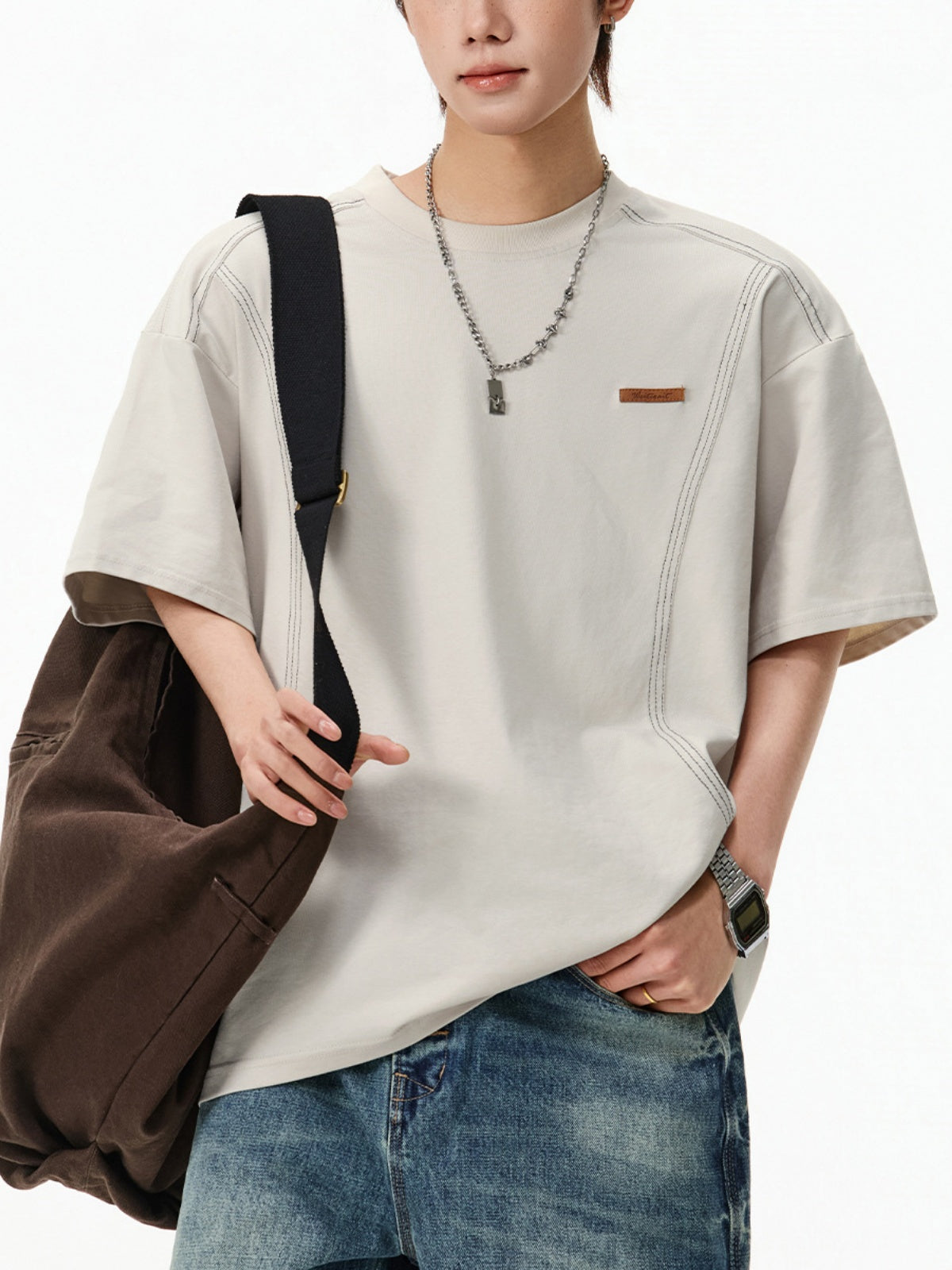 Color-blocked Segmentation T-shirts