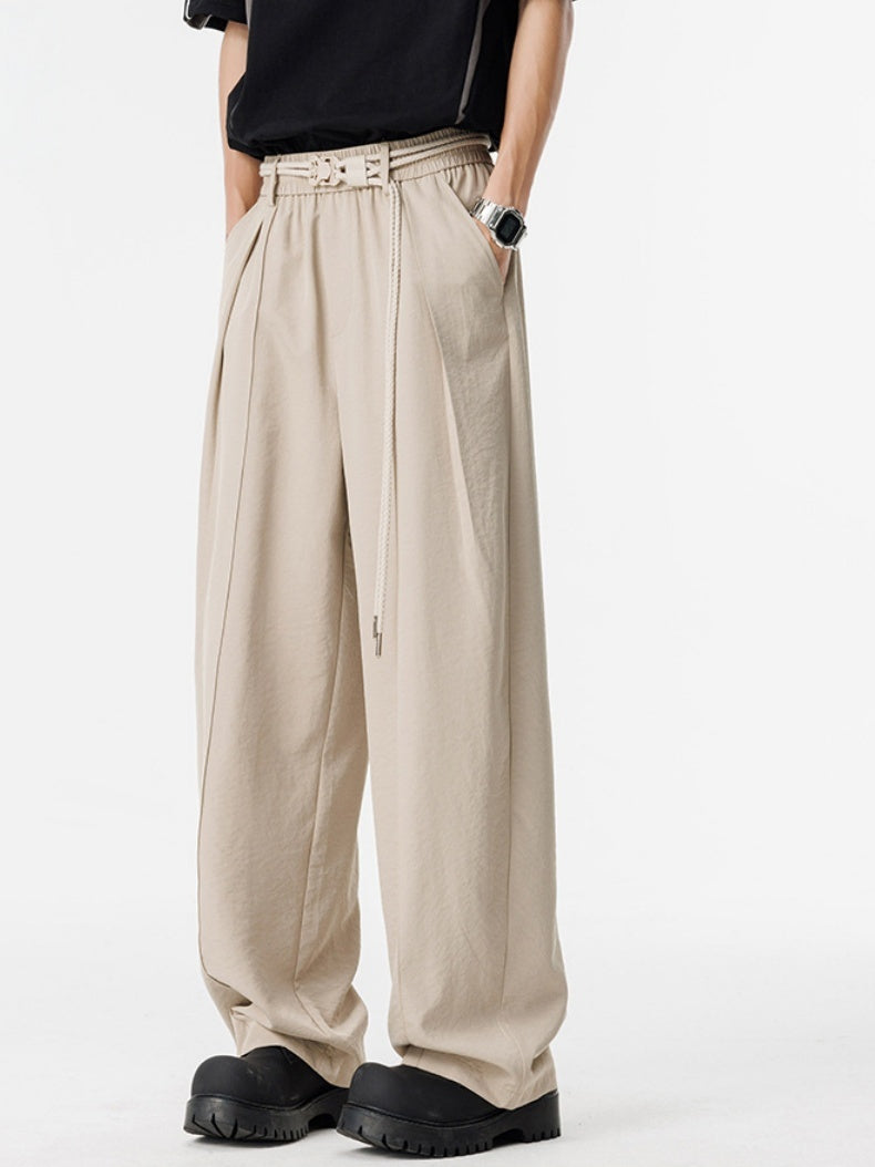 Straight-fit Loose-fit Breathable Quick-drying Dress Pants Pants