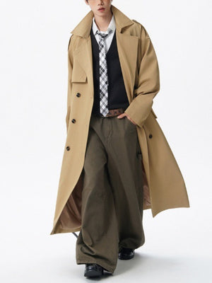 Longline Loose-fit Trench Coats