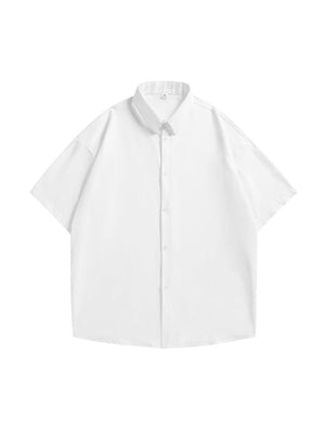 Cooling Sensation Loose-fit Dropped Shoulders Shirts