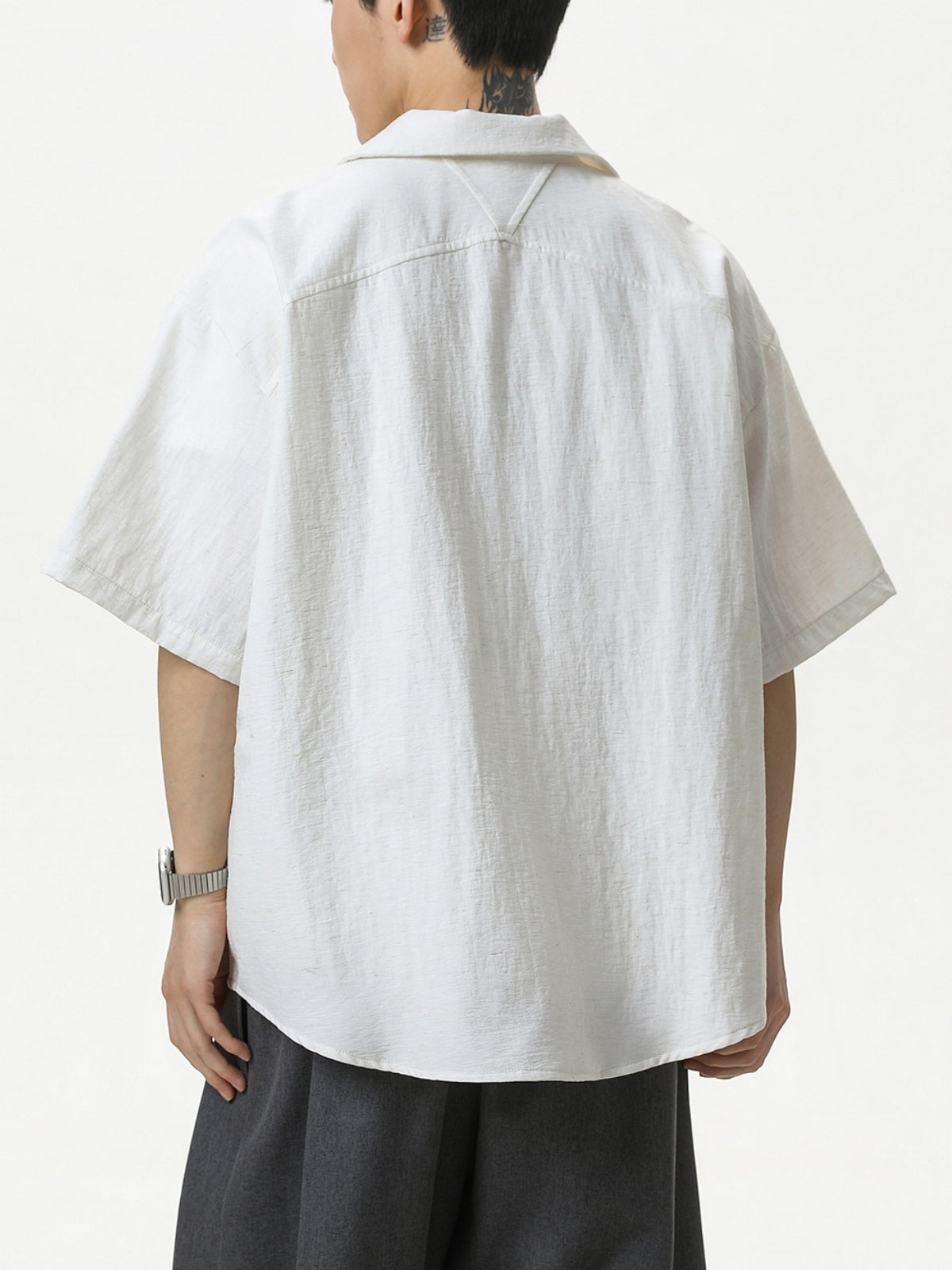 Cuban Territory Lightweight Breathable Linen Texture Shirts