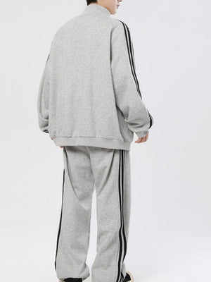 Vertical Stripes Loose-fit 2-piece Sets