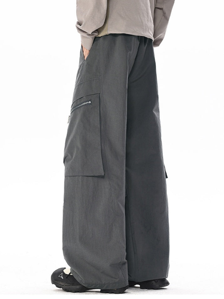 Deconstruction Straight-fit Water Proof Cargo Trousers