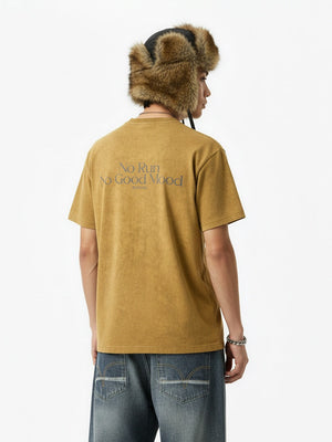 Tie-dye Cut Up Reflective Printed T-shirts