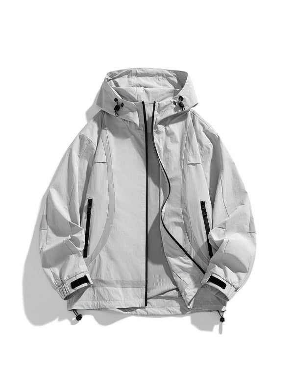 Vestes à capuche et fermeture éclair Cleanfit Patchwork