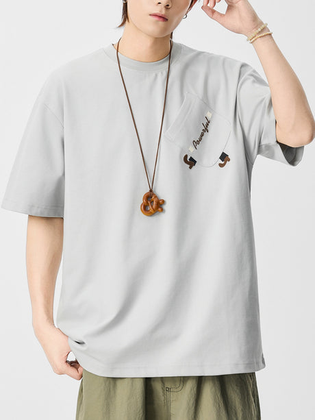 Embroidery Loose-fit T-shirts