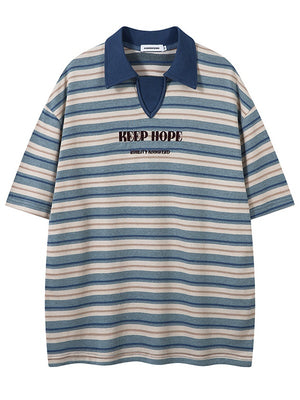 Stripes Loose-fit Ins POLO
