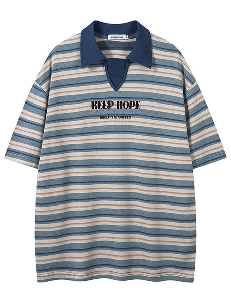 Stripes Loose-fit Ins POLO