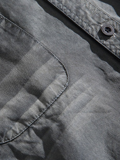 Vintage Washed Loose-Fit Shirt