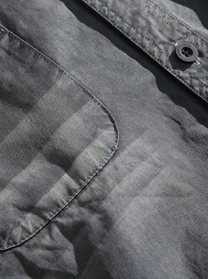 Vintage Washed Loose-Fit Shirt