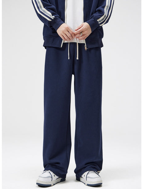 Stripes Wide-leg Leisure Pants