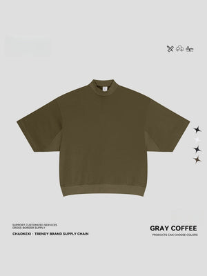 T-shirts amples BOXY de couleur unie