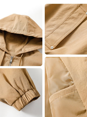 Vestes à capuche pour vêtements de travail