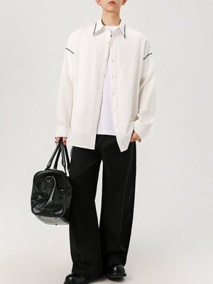 Color-blocked Shirts