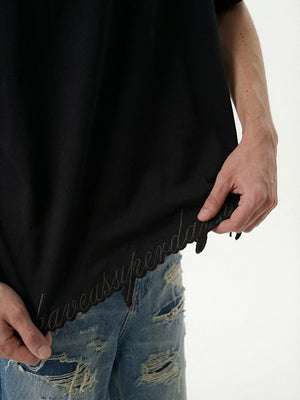 Hem Embroidery Design T-shirts