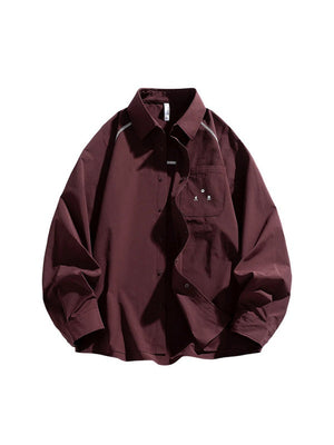 Hasselblad Line Loose-fit Color-blocked Shirts