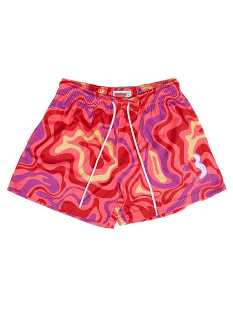 Mesh Quick-drying Loose-fit Four Points Fitness Shorts