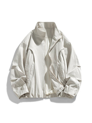 Cleanfit Loose-Fit-Jacken mit Reißverschluss