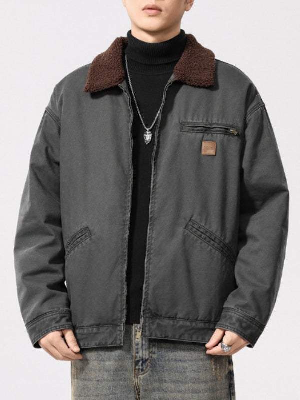 Manteau matelassé en polaire