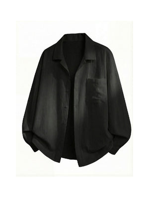 Slight Wrinkles Flax Cuban Territory Shirts