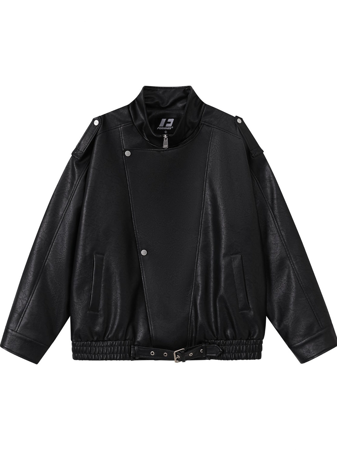 Veste de moto vintage en similicuir